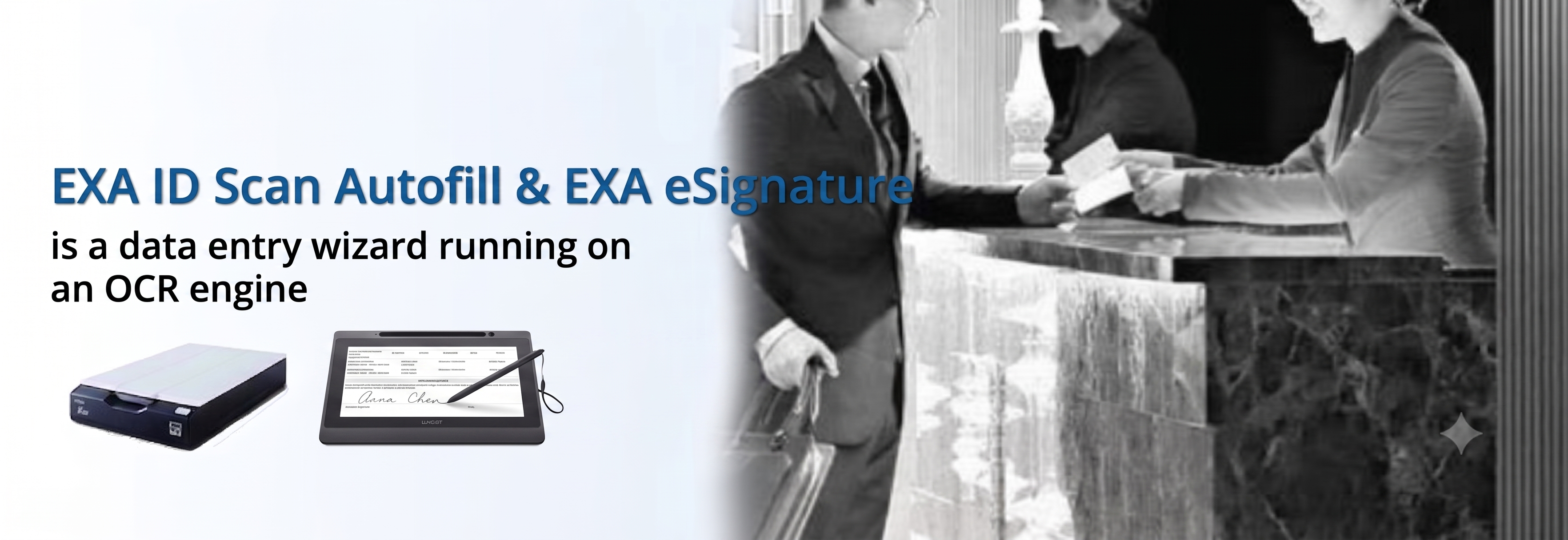 EXA ID Scan Autofill & EXA eSignature